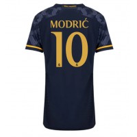 Real Madrid Luka Modric #10 Vonkajší Ženy futbalový dres 2023-24 Krátky Rukáv